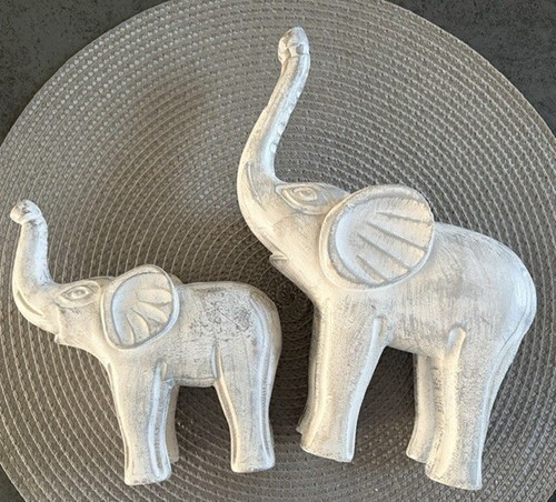 Deko elefant weiß - 2,