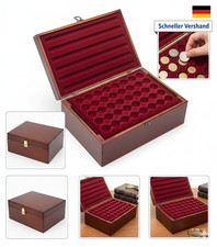 MC.Sammler Holz Münzkassette