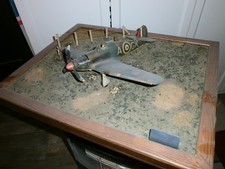 Flugzeug Diorama (