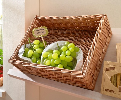 Regalkorb schrankkorb weide - regalkorb,