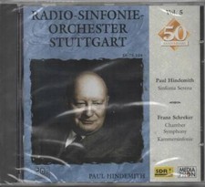 Radio Sinfonie Orchester Stuttgart Vol.5 Paul Hindemith CD NEU Franz Schreker