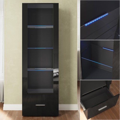 Vitrinenschrank 172cm vitrine - vitrinenschrank,