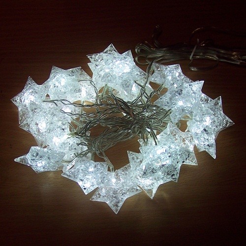 24er led lichterkette sterne - lichterkette,
