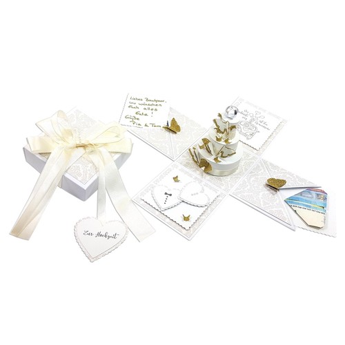 Diy explosionsbox hochzeit - explosionsbox,