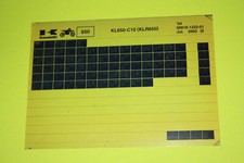 original Microfiche Kawasaki