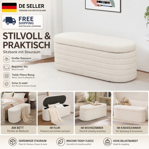 Teddystoff sitzhocker mit - teddystoff,