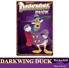Darkwing Duck Blechschild 20cm x 30cm