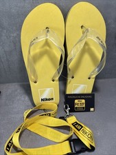 Nikon Sammler Fanset Flip Flops One Size und Keychain - unbenutzt