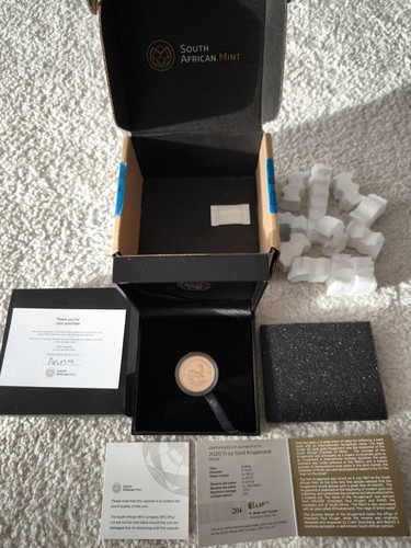 Unze krügerrand gold - 1/2,