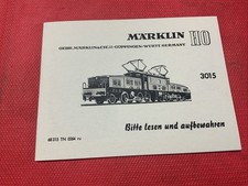 Märklin krokodil 3015 nur - h0, 3015,