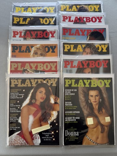 Playboy jahrgang 1991 - playboy, komplett