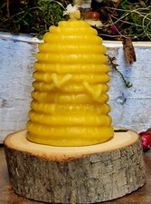 3 Stück  Bienenwachskerzen