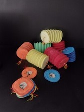 15 Party Lampions 70iger Jahre ? QUANDT HAMBURG ? Konvolut für Liebhaber 