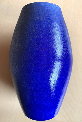 Schwere konische steinzeugvase - konische,