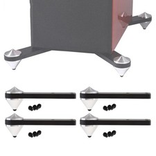 4PCS Aluminium Lautsprecher Spike Isolation Standfuß Halterung für HiFi