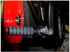 Ducabike Beifahrerfußrasten