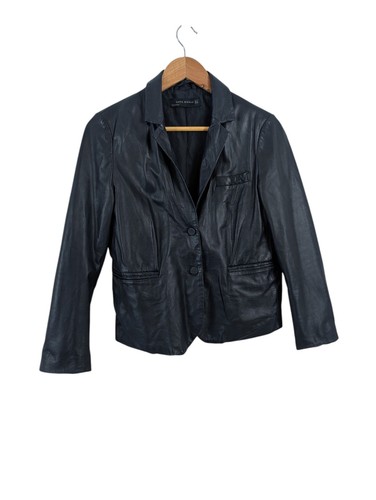 Zara schafsleder blazer - schafsleder,