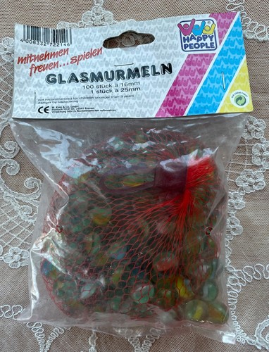 100 alte glasmurmeln - 100,