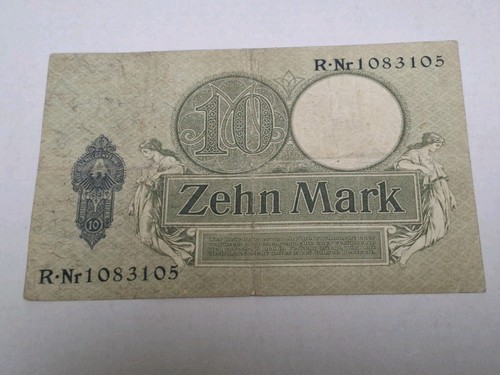Banknote deutsches reich - deutsches, zehn