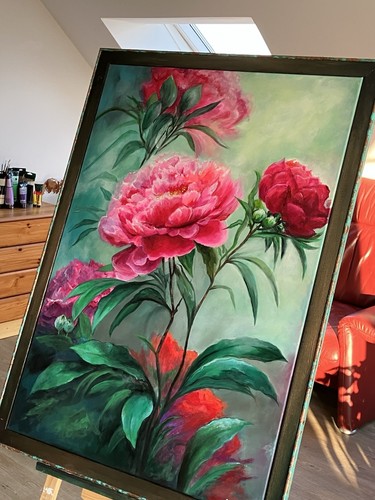 Sehr schönes acryl bild - sehr,