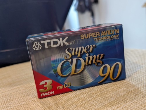 Tdk super cding tonband - 90,