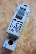 DÜWI ST-68 B32A Sicherungsautomat Leitungsschutzschalter LS B32 ETI