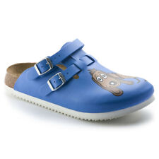 Birkenstock Clog Kay Superlauf, Birko-Flor, Dog Blue, schmal, Größe 40 582536-40
