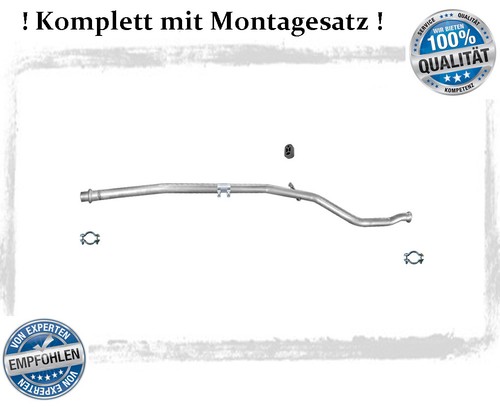 Mittelrohr für peugeot 206 - peugeot,