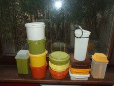 Tupperware 70 er Jahre Schalen