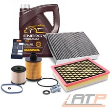 INSPEKTIONSPAKET + 5l 5W-30 FÜR OPEL INSIGNIA A G09 SAAB 9-5 2.0 CDTI BJ 08-17