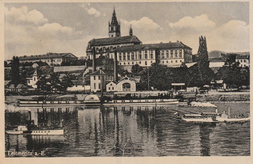 Leitmeritz um 1925 - ak,