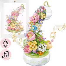 Blumen Spieluhr Bausatz mit