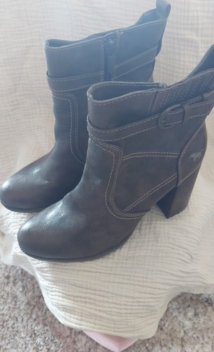 Mustang stiefelette braun gr - mustang,