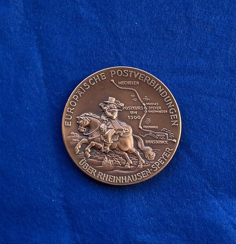 Medaille 1990 speyer 500 jahre - medaille,