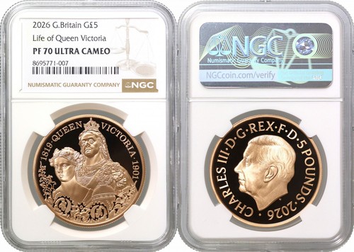 Charles iii 2026 gold pf70 - gold, uc