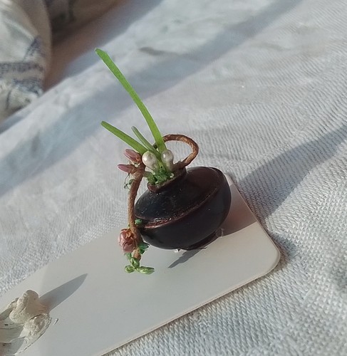 Miniatur ikebana gesteck - miniatur,
