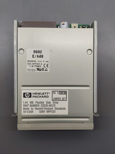 Sony mpf520 floppy disk - sony,