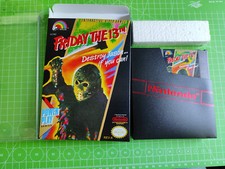 NINTENDO ENTERTAINMENT SYSTEM (NES) Spiel "Friday the 13th" LJN, AVGN, Selten