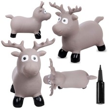 SUN BABY Hüpftier Hüpfspielzeug für Kinder mit Pumpe Gummi ab 1 Jahre 