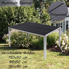 Aluminium Gartentisch Non-Wood