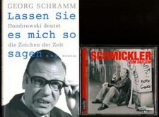 SIGNIERTES Hörbuch★SCHMICKLER★ZUM DRITTEN!★CD + G. SCHRAMM★Dombrowski deutet★