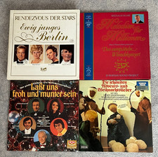 4 LPs Schallplatten Konvolut