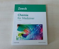 Chemie für Mediziner von Axel Zeeck (2017) 9.Auflage, Sehr guter Zustand