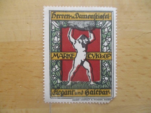 Reklamemarke cyklop - (2604),