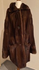 Luxus Nerz Jacke Braun