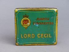 alte Blechdose 20 Cigaretten LORD CECIL Manoli Berlin