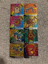 POKEMON STAKS JOHTO LEAGUE CHAMPIONS - PANINI - 2002 - SHINY SET OF 8