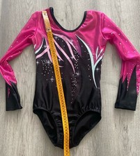 Turnanzug, Wettkampfanzug, Leotard, Gr.134-140, Aerobic, Akrobatik, Trampolin