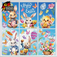 3D Fenstersticker Ostern
