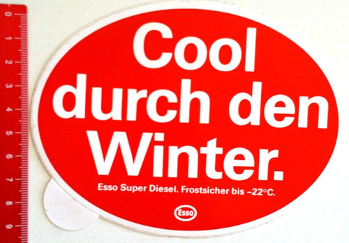 Esso decal - esso,